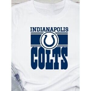 Indianapolis Colts Block Letter Classic NFL Fan T-Shirt